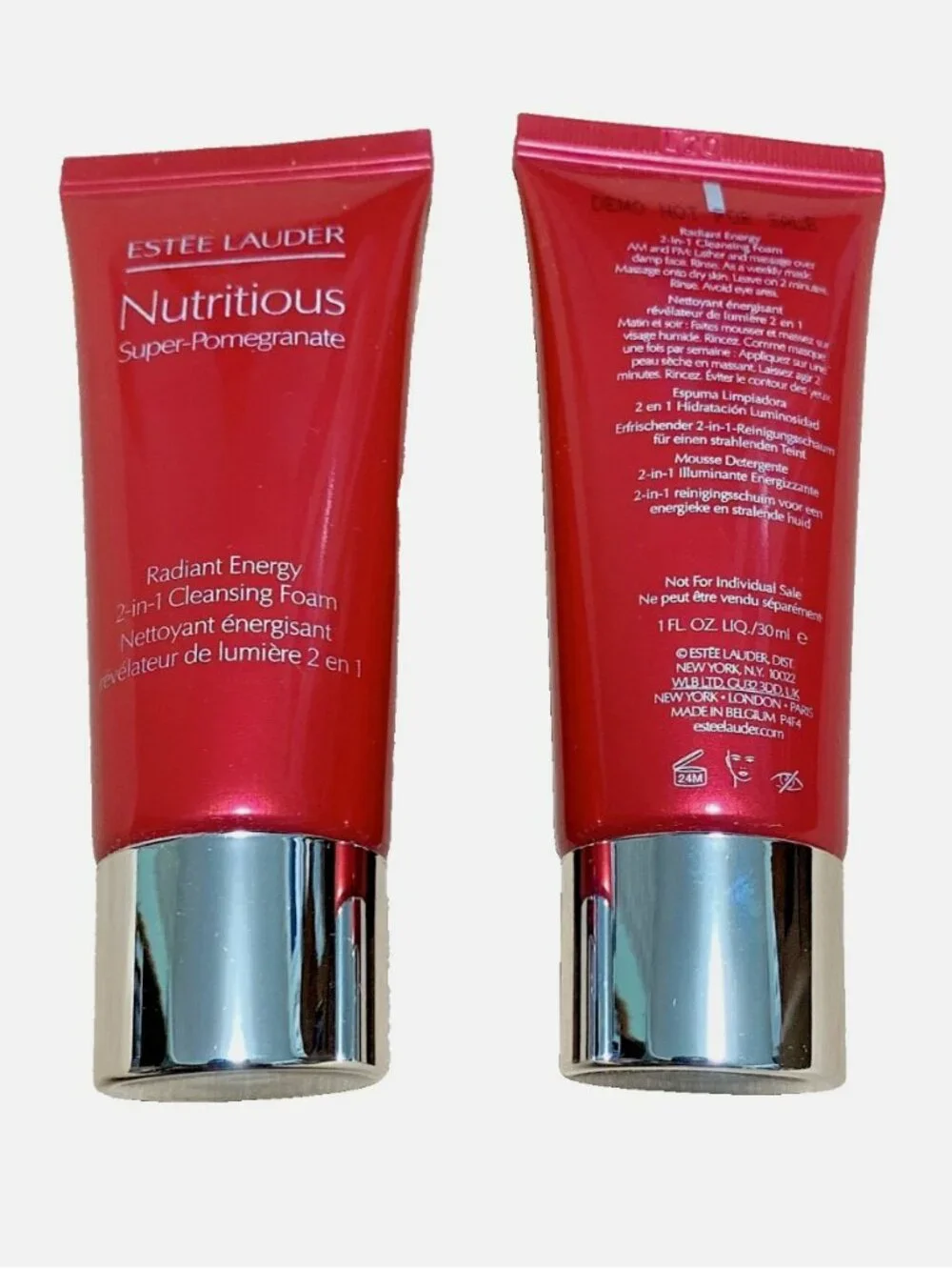 New Estée Lauder Nutricious Super-Pomegranate Cleansing Foam Set